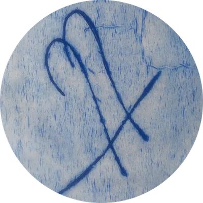 Tekening van adem